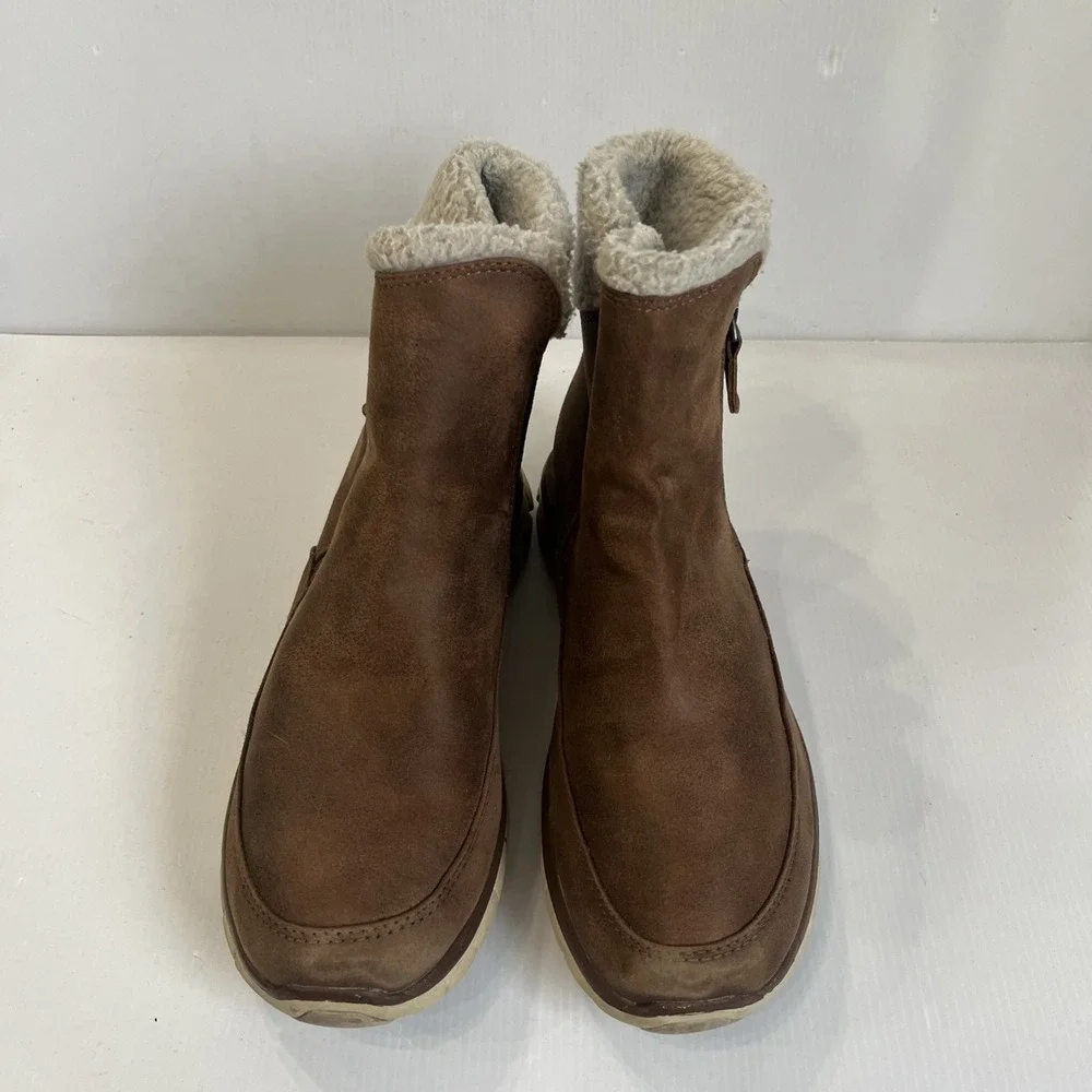 Skechers Women's Synergy-Collab Winter Boots 44779 Chestnut Size 8